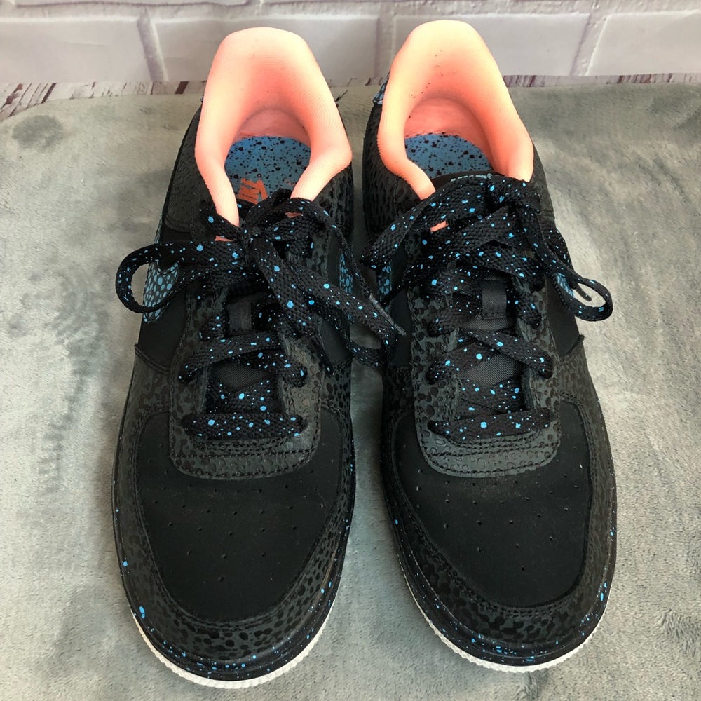 Nike Air Force 1 Low Safari Black Lagoon Crimson AJ4234-002